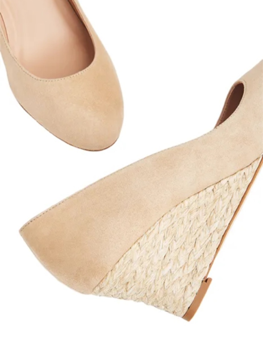 LK Bennett Eevi Tan Suede Espadrilles Size EU 37/US 6.5/7